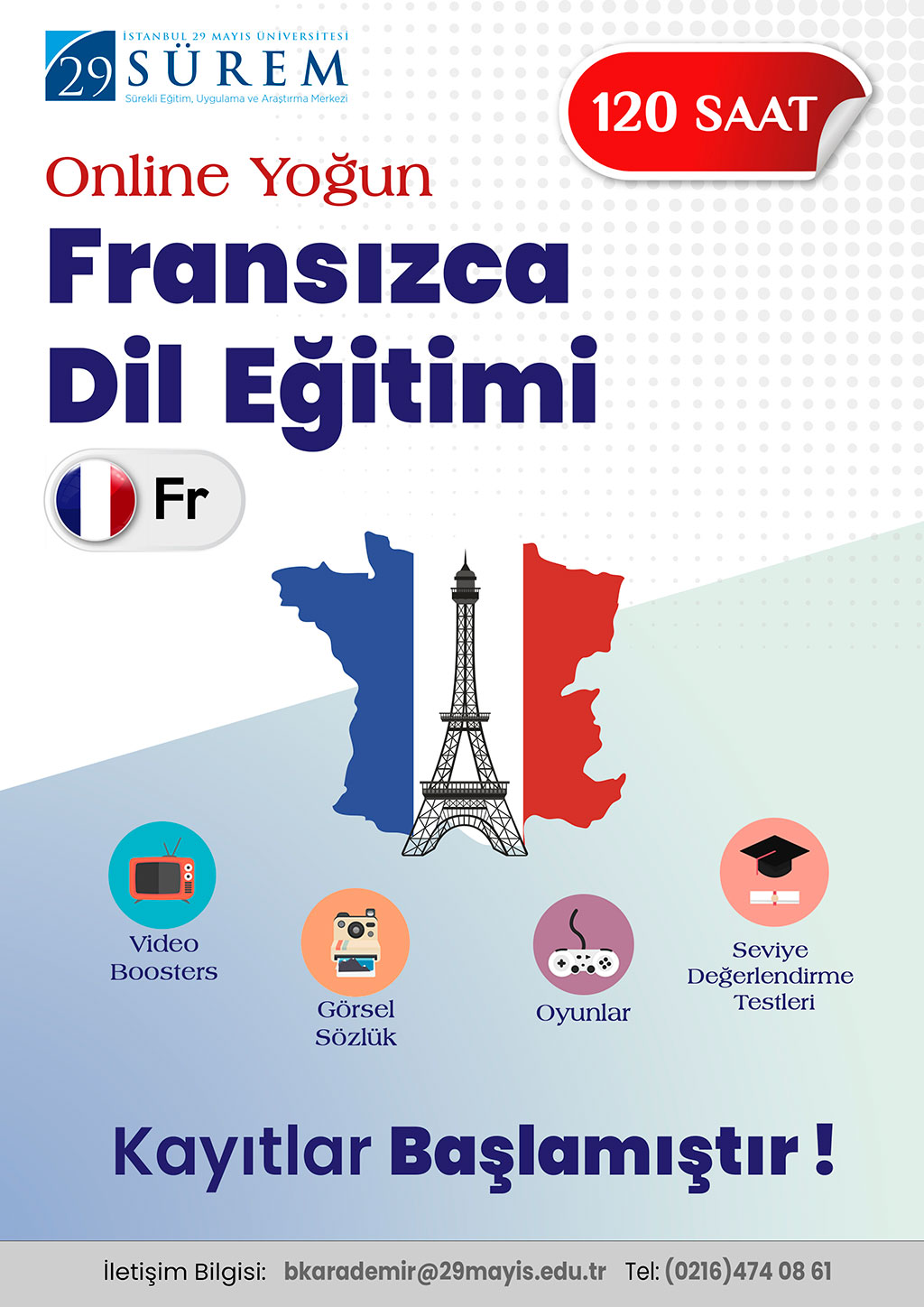 Online Yoğun Fransızca Dil Eğitimi