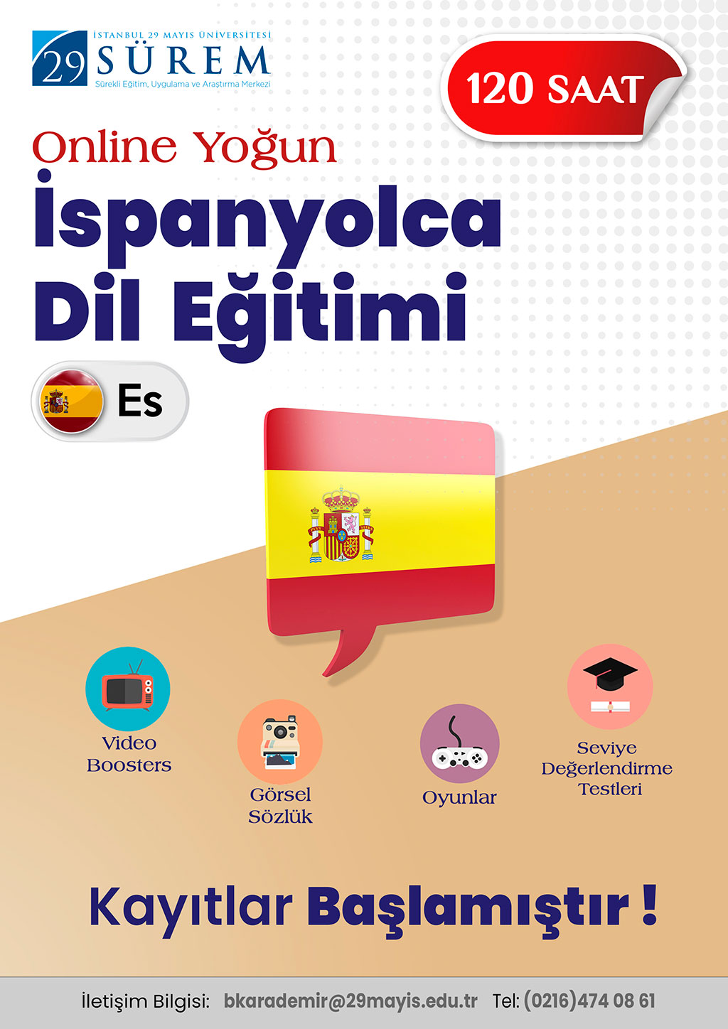 Online Yoğun İspanyolca Dil Eğitimi